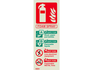AFFF extinguisher identification