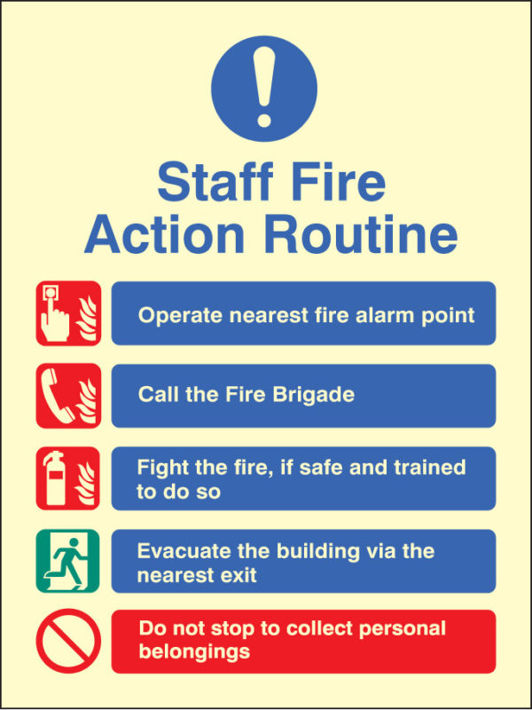 Staff fire action