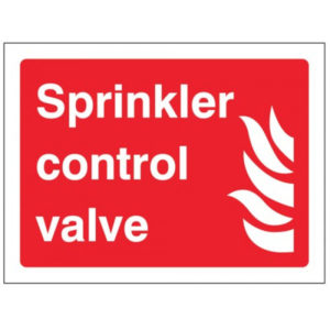 Sprinkler stop valve