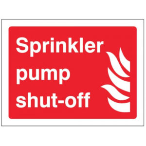 Sprinkler stop valve