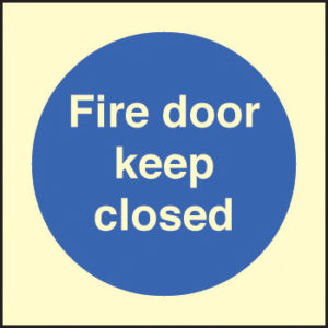 Fire door keep closed