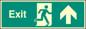 Exit straight on