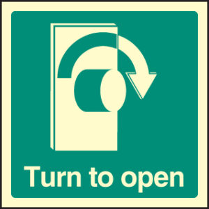 Turn to open right