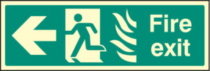 Fire exit photo (left)