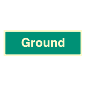 Floor and Stairway ID Signs Ground