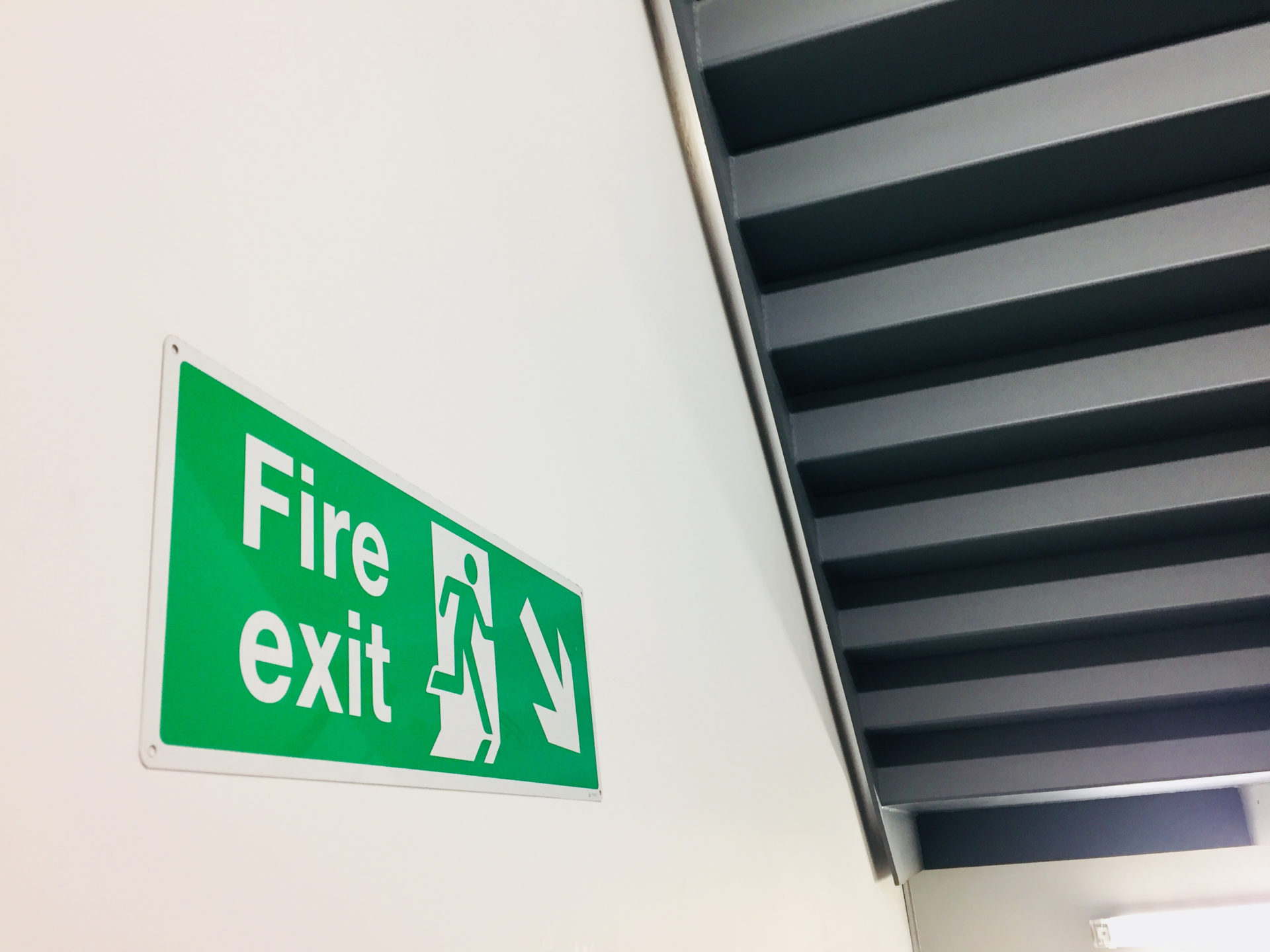 fire and safety signage